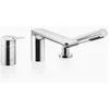 Image de Dornbracht Liss , mitigeur monocommande de baignoire trois trous pour installation sur le bord de la baignoire ou sur le carrelage, 27412845, Couleur: chrome
