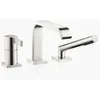 Image de Dornbracht IMO bain Mélangeur monocommande trois trous pour installation sur le bord de la baignoire ou sur le carrelage, saillie 224 mm, 27412670; Coloris: Platine Mat