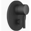 Image de Dornbracht Mitigeur monocommandé encastré avec inverseur, plaque de recouvrement 150 mm, 36120660-33, Couleur: noir mat