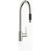 Image de Dornbracht Cuisine - TARA Ultra Mitigeur monocommandé Pull-down avec fonction douche, saillie 240mm, 33870875-08, Couleur: Platine