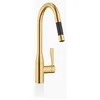 Image de Dornbracht Cuisine - Sync robinet dévier, avec pull-down avec fonction douche, orientable, saillie 240mm, 33870895-28, Couleur: laiton brossé