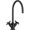 Image de Dornbracht Cuisine - TARA Mitigeur monotrou, bec orientable 360°, saillie 235 mm, 22815892-33, Couleur: noir mat