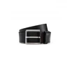 Image de HUGO pour homme. 50385724 Ceinture Gionios noire (110 cm), Casuel, Cuir