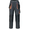 Image de Pantalon p. hommes taille 46 gris foncé/noir/orange 65 % PES / 35 % CO