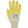 Image de Asatex 03400 9 Gant en Nitrile, Jaune, Taille 9