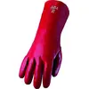 Image de Asatex PL-P Gants finement tricotés avec revêtement PU 35 cm, Rouge