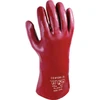 Image de Gant protection chimique Pirat T. 10,5 rouge marron EN 388, EN 374 cat. III AT