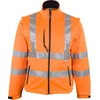 Image de Veste softsclair de signalisation taille XL orange 96 % PES / 4 % EL PREVENT