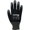 Image de Gants T. 7 noir polyamide avec polyuréthane souple EN 388 cat. II AT