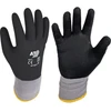 Image de Gants Hit Flex V T. 9 noir tissu port.3 fils gris ac mousse nitrile EN 388 cat.