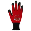Image de Asatex CONDOR-T 8 Gants Finement Tricoté, Rouge/Marron, Taille 8