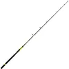 Image de Black Cat Canne à pêche Verticale Perfect Passion de qualité supérieure - 230 g - Noir/Jaune - 1,80 m