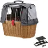 Image de KlickFix 0399KH Panier pour Chien Mixte, Beige, L 52 x B 36 x H 46 cm