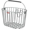 Image de KlickFix Panier de vélo en Aluminium, 0393KSI, argenté
