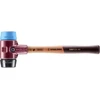 Image de Maillet à frappe amortie SIMPLEX L. 405 mm D. tête 60 mm tendre/mi-dur bois TPE-