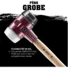 Image de HALDER Maillet anti-rebond SIMPLEX avec embout en super plastique (blanc) 125G mm
