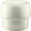 Image de Tête de maillet à frappe amortie SIMPLEX D. tête 60 mm nylon blanc, dur HALDER