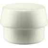 Image de Tête de maillet à frappe amortie SIMPLEX D. tête 80 mm nylon blanc, dur HALDER