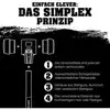Image de HALDER Manche de rechange pour maillet à frappe amortie SIMPLEX 100-125