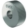 Image de QUICK Roue moletée PM AA 15x4x4 G7 P1 avec chanfrein