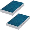 Image de HENGST FILTER Filtre d'habitacle E6966LB-2 filtre d’habitacle biofonctionnel filtre à pollen Filtre à charbon actif avec effet antibactérien avec action antivirale Hauteur: 31 Largeur: 181 Longueur: