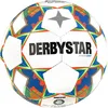 Image de Derbystar Ballon de Football Unisexe pour Jeunes Atoms Light AG v23, Blanc Orange, Taille 5