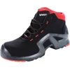 Image de UVEX Chaussures hautes noires/rouges uvex 1 x-tended support, S3, Pointure EU: 43