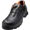 Image de Uvex Low Shoe 65312 S3 BOA 43 PU/Rubber W11, Chaussure de Protection Incendie et de sécurité Mixte Adulte, Nero, Arancione