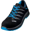 Image de Uvex 2 Trend S1 Chaussures de Travail pour Homme et Femme avec Capuchon en Acier - Bleu - Bleu/Noir, 41 EU
