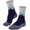 Image de FALKE TK2 Explore Crest W SO laine épaisses anti-ampoule 1 paire, Chaussettes de randonnée Femme, Bleu (Dark Night 6177), 37-38