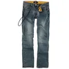 Image de Black Premium by EMP Homme Jean Bleu au Look Stonewash, Effets détruits et Poches Pratiques à 5 Poches W30L34