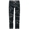 Image de Rock Rebel by EMP Homme Jean Noir détruit W30L32
