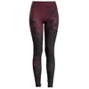 Image de Black Premium by EMP Femme Leggings Rouge foncé avec imprimé XXL