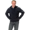 Image de Pullover taille M noir/bleu moucheté 100 % PES
