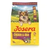 Image de JOSERA Mini poulet senior et riz (1 x 3 kg) | nourriture sèche de qualité supérieure pour chiens adultes âgés de petite race | anti-âge et soulagement du rein | extra petites croquettes | sans gluten