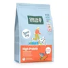 Image de Green Petfood InsectDog High Protein aux Insectes et au Saumon (1 x 3 kg) | Adult | Croquettes Premium pour Chiens Adultes Actifs | aux lentilles Rouges | Petites croquettes | sans céréales | Pac 1