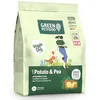 Image de Green Petfood VeggieDog avec Pommes de Terre et Petits Pois (1 x 900 g) | Adult | Croquettes Premium pour Chiens Adultes sensibles | végétariennes et sans blé | avec de délicieuses patates Douces