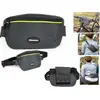 Image de Haberland Klickfix Sacoche Banane pour vélo Anthracite/Jaune