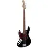 Image de Sadowsky MetroExpress Vintage J/J Bass Morado Solid Black High Polish basse électrique pour gaucher