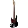 Image de Sadowsky MetroExpress Vintage J/J Bass Morado Black basse électrique fretless avec lignes pour gaucher