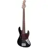 Image de Sadowsky MetroExpress Vintage J/J Bass Morado Solid Black High Polish basse électrique 5 cordes