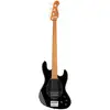 Image de Sadowsky MetroExpress Vintage M Bass Roasted Maple Solid Black High Polish basse électrique avec housse