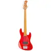 Image de Sadowsky MetroExpress Vintage M Bass Roasted Maple Solid Candy Apple Red Metallic High Polish basse 5 cordes avec housse