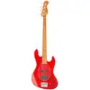 Image de Sadowsky MetroExpress Vintage M/J Bass Roasted Maple Solid Candy Apple Red Metallic High Polish basse avec housse