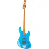 Image de Sadowsky MetroExpress Vintage M/J Bass Roasted Maple Solid Ocean Blue Metallic High Polish basse électrique avec housse
