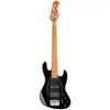 Image de Sadowsky MetroExpress Vintage M/J Bass Roasted Maple Solid Black High Polish basse 5 cordes avec housse