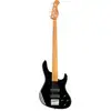 Image de Sadowsky MetroExpress 24-fret Modern Roasted Maple Solid Black High Polish basse électrique avec housse