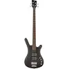 Image de Warwick RockBass Corvette $$ 4-String Nirvana Black Transparent Satin basse électrique avec housse