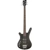 Image de Warwick RockBass Corvette $$ LH 4-String Nirvana Black Transparent Satin basse électrique pour gauchers avec housse