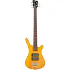Image de Warwick RockBass Corvette $$ 5-String Honey Violin Transparent Satin basse électrique 5 cordes avec housse